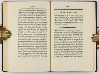 De la nature de la richesse et de l'origine de la valeur.