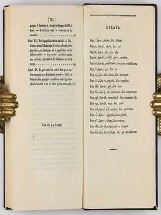 De la nature de la richesse et de l'origine de la valeur.