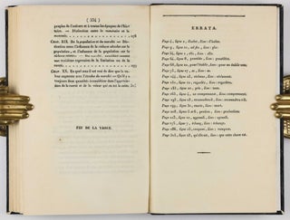 De la nature de la richesse et de l'origine de la valeur.