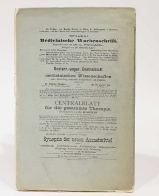 Klinische Studie über die halbseitige Cerebrallähmung der Kinder. Beiträge zur Kinderheilkunde aus dem 1. öffentlichen Kinderkranken-Institute in Wien. Herausgegeben von Dr. Max Kassowitz. III. Heft.