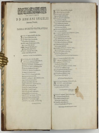 Tabulae anatomicae LXXIIX / De humani corporis fabrica libri decem. Edited by Daniel Bucretius / De formato foetu.