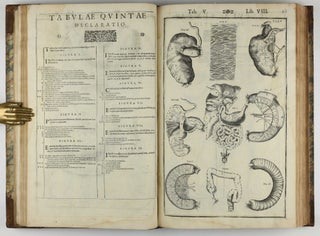 Tabulae anatomicae LXXIIX / De humani corporis fabrica libri decem. Edited by Daniel Bucretius / De formato foetu.