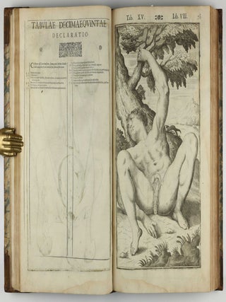 Tabulae anatomicae LXXIIX / De humani corporis fabrica libri decem. Edited by Daniel Bucretius / De formato foetu.