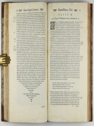 Tabulae anatomicae LXXIIX / De humani corporis fabrica libri decem. Edited by Daniel Bucretius / De formato foetu.