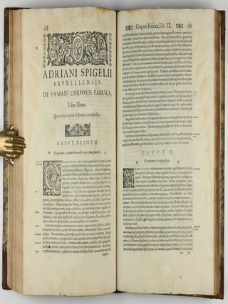 Tabulae anatomicae LXXIIX / De humani corporis fabrica libri decem. Edited by Daniel Bucretius / De formato foetu.