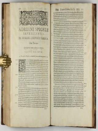 Tabulae anatomicae LXXIIX / De humani corporis fabrica libri decem. Edited by Daniel Bucretius / De formato foetu.