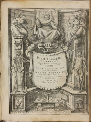 Tabulae anatomicae LXXIIX / De humani corporis fabrica libri decem. Edited by Daniel Bucretius / De formato foetu.