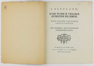 Icon tunicae villosae intestini duodone, justa felicem vasculorum impletionem.