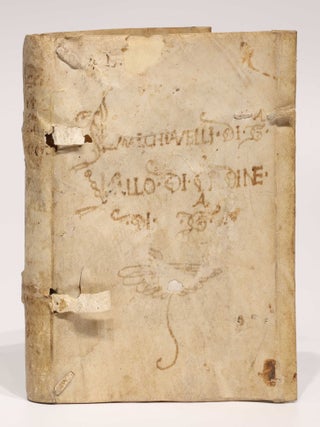 Libro della arte della guerra di Niccolo Machiavegli cittadino et segretario fiorentino