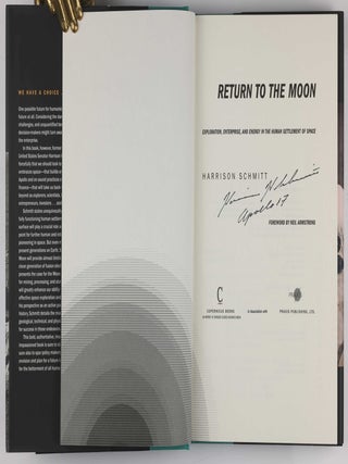 Return to the Moon - Exploration, Enterprise, and Energy in the Human Settlement of Space.
