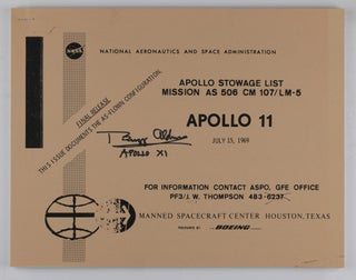 Apollo Storage List Mission AS 506 CM 107/LM-5. Apollo 11 / July 15, 1969.