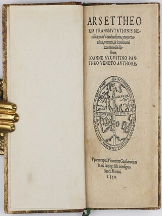 Ars et theoria transmutationis metallicae cum Voarchadumia, proportionibus, numeris, & iconibus rei accommodis illustrata / Voarchadumia contra alchimiam. Ars distincta ab archimia, & sophia: cum additionibus, proportionibus: numeris & figuris opportunis.