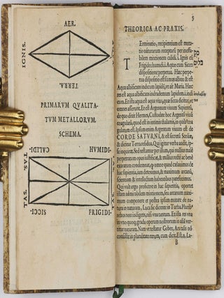 Ars et theoria transmutationis metallicae cum Voarchadumia, proportionibus, numeris, & iconibus rei accommodis illustrata / Voarchadumia contra alchimiam. Ars distincta ab archimia, & sophia: cum additionibus, proportionibus: numeris & figuris opportunis.