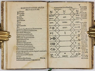 Ars et theoria transmutationis metallicae cum Voarchadumia, proportionibus, numeris, & iconibus rei accommodis illustrata / Voarchadumia contra alchimiam. Ars distincta ab archimia, & sophia: cum additionibus, proportionibus: numeris & figuris opportunis.