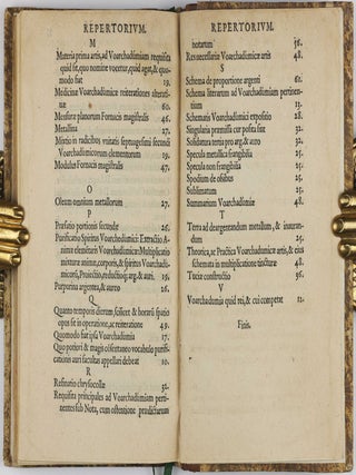 Ars et theoria transmutationis metallicae cum Voarchadumia, proportionibus, numeris, & iconibus rei accommodis illustrata / Voarchadumia contra alchimiam. Ars distincta ab archimia, & sophia: cum additionibus, proportionibus: numeris & figuris opportunis.