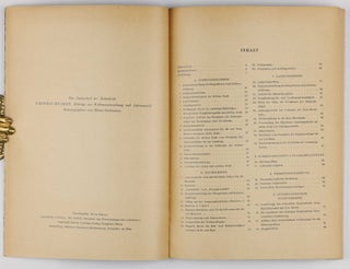Das Marsprojekt. Studie einer interplanetarischen Expedition. (Ein Sonderheft der Zeitschrift "Weltraumfahrt").