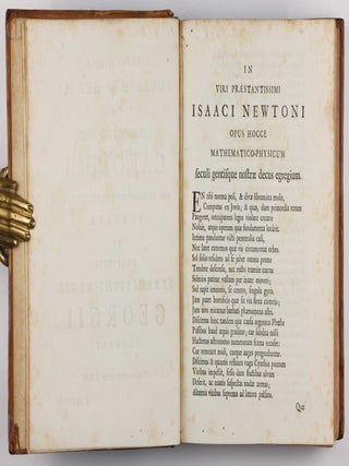 Philosophiae naturalis principia mathematica. Editio tertia aucta & emendata.