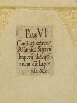 Theatrum Orbis Terrarum sive Novus Atlas. Pars Sexta: Novus Atlas Sinensis a Martino Martinius descriptus.