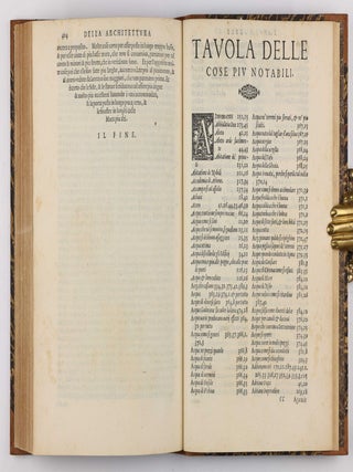 L'architettura di Leon Batista Alberti tradotta in lingua fiorentina da Cosimo Bartoli gentilhuomo, & academico fiorentino. Con la aggiunta de' disegni.