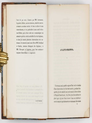 Traité des syphilides ou maladies vénériennes de la peau, precedee de considerations sur la syphilis, son origine, sa nature etc.