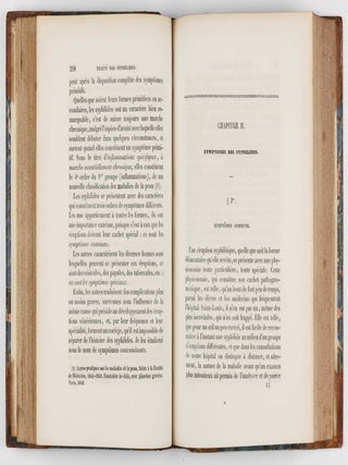 Traité des syphilides ou maladies vénériennes de la peau, precedee de considerations sur la syphilis, son origine, sa nature etc.