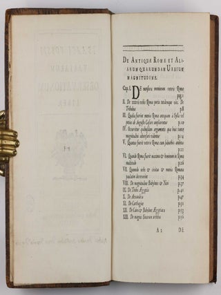 Variarum Observationum Liber; Observationum ad Pomp. Melam Appendix.