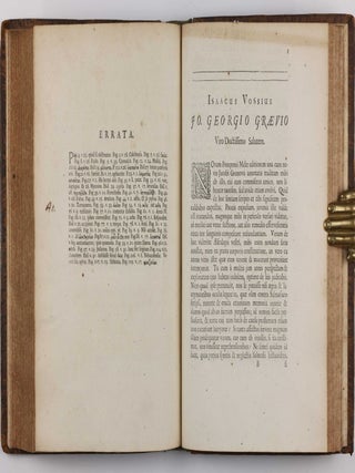 Variarum Observationum Liber; Observationum ad Pomp. Melam Appendix.