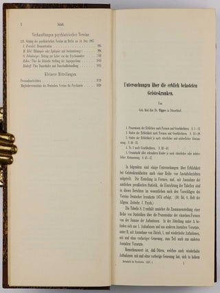 &Uuml;ber eine eigenartige Erkrankung der Hirnrinde. In: Allgemeine Zeitschrift f&uuml;r Psychiatrie und physisch-gerichtliche Medizin, Vol. 64, No 1, pp. 146-148.