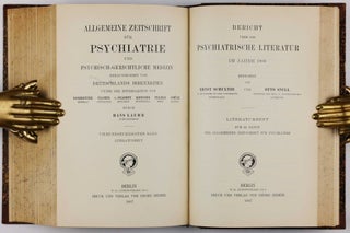 Über eine eigenartige Erkrankung der Hirnrinde. In: Allgemeine Zeitschrift für Psychiatrie und physisch-gerichtliche Medizin, Vol. 64, No 1, pp. 146-148.
