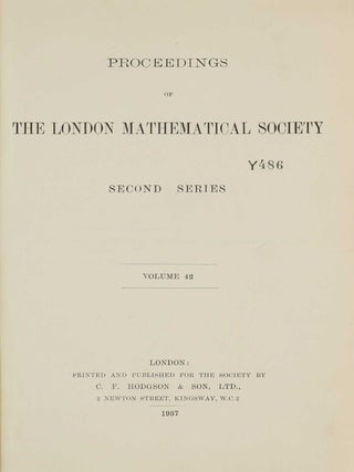 On computable numbers, with an application to the Entscheidungsproblem. In: Proceedings of the London Mathematical Society, 2nd series, vol. 42, pp. 230-265.