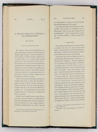 On computable numbers, with an application to the Entscheidungsproblem. In: Proceedings of the London Mathematical Society, 2nd series, vol. 42, pp. 230-265.