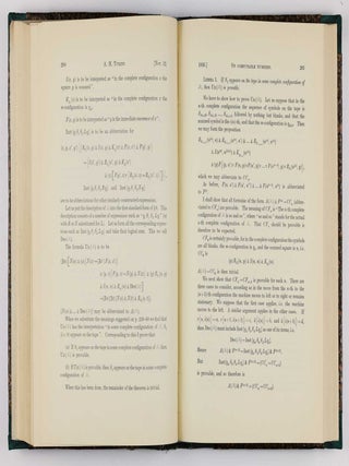 On computable numbers, with an application to the Entscheidungsproblem. In: Proceedings of the London Mathematical Society, 2nd series, vol. 42, pp. 230-265.
