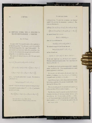On computable numbers, with an application to the Entscheidungsproblem. In: Proceedings of the London Mathematical Society, 2nd series, vol. 42, pp. 230-265.