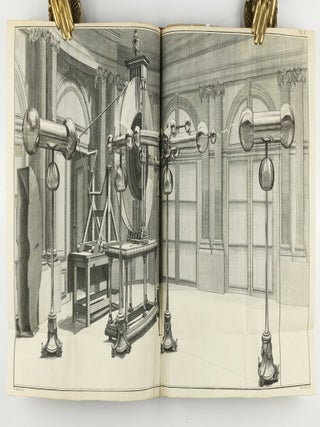 Beschryving eener ongemeen groote electrizeer-machine, geplaatst in Teyler's Museum te Haarlem - Description d'une tr&egrave;s grande machine &eacute;lectrique, plac&eacute;e dans le Mus&eacute;um de Teyler &agrave; Haarlem, et des exp&eacute;riments faits par le moyen de cette machine / Eerste vervolg der proefneemingen, gedaan met Teyler's electrizeer-machine - Premi&egrave;re continuation des exp&eacute;riences faites par le moyen de la machine &eacute;lectrique Teylerienne / Tweede vervolg der proefneemingen gedaan met Teyler's elektrizeer-machine - Seconde continuation des exp&eacute;riences, faites par le moyen de la machine &eacute;lectrique Teylerienne.
