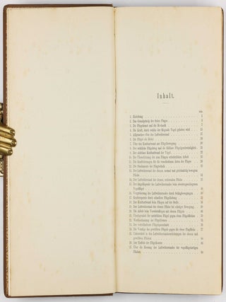 Der Vogelflug als Grundlage der Fliegekunst. Ein Beitrag zur Systematik der Flugtechnik. Auf Grund zahlreicher von O. und G. Lilienthal ausgeführter Versuche.