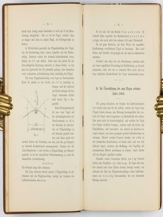 Der Vogelflug als Grundlage der Fliegekunst. Ein Beitrag zur Systematik der Flugtechnik. Auf Grund zahlreicher von O. und G. Lilienthal ausgeführter Versuche.