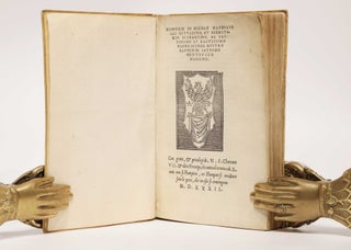Item #004079 Historie di Nicolo Machiavegli cittadino, et segretario Fiorentino, al santissimo et...