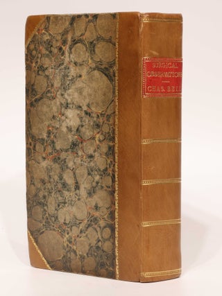 Surgical Observations, being a Quarterly Report of Cases in Surgery, treated in the Middlesex Hospital, in the cancer establishment, and in private practice: embracing an account of the anatomical and pathological researches in the School of Windmill Street.