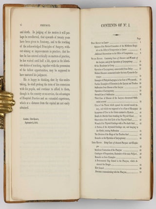 Surgical Observations, being a Quarterly Report of Cases in Surgery, treated in the Middlesex Hospital, in the cancer establishment, and in private practice: embracing an account of the anatomical and pathological researches in the School of Windmill Street.