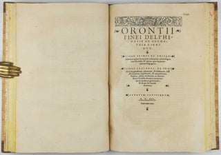 Protomathesis: opus varium, ac scitu non minus utile quam iucundum, nunc primum in lucem foeliciter excusum.