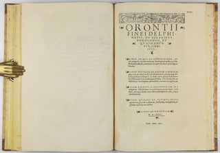 Protomathesis: opus varium, ac scitu non minus utile quam iucundum, nunc primum in lucem foeliciter excusum.