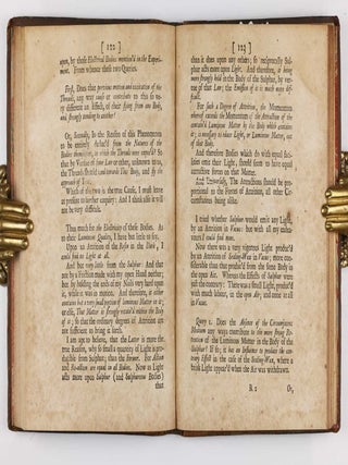 Physico-Mechanical Experiments on Various Subjects. Containing an Account of several Surprizing Phenomena touching Light and Electricity.