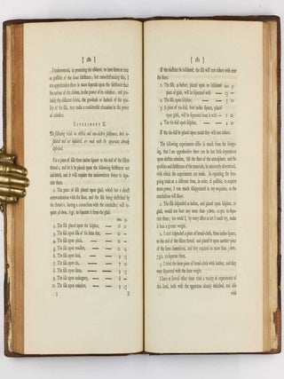 Experiments and observations made with a view to point out the errors of the present received theory of electricity: and which tend in their progress to establish a new system, on principles more conformable to the simple operations of nature.