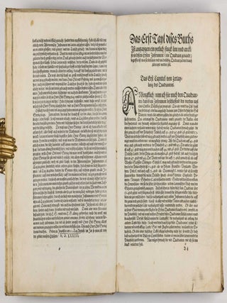 Underweysung der messung, mit dem Zirckel un richtscheyt in Linien ebnen unnd gantzen corporen. / Instrument Buch.