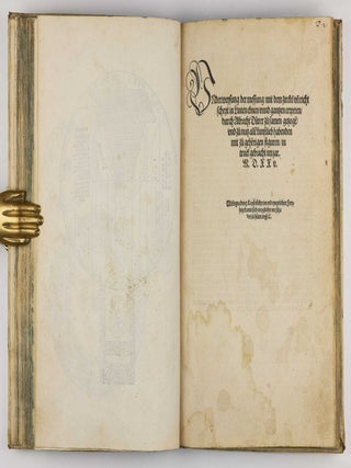 Underweysung der messung, mit dem Zirckel un richtscheyt in Linien ebnen unnd gantzen corporen. / Instrument Buch.