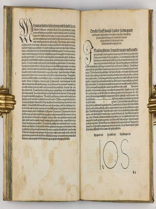 Underweysung der messung, mit dem Zirckel un richtscheyt in Linien ebnen unnd gantzen corporen. / Instrument Buch.
