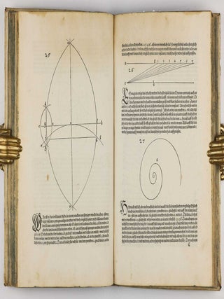 Underweysung der messung, mit dem Zirckel un richtscheyt in Linien ebnen unnd gantzen corporen. / Instrument Buch.