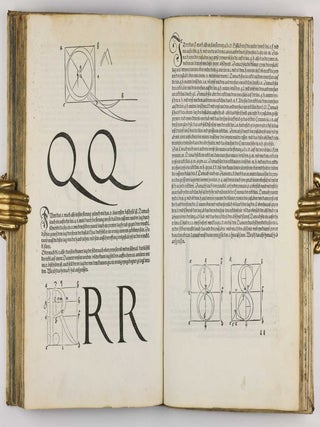Underweysung der messung, mit dem Zirckel un richtscheyt in Linien ebnen unnd gantzen corporen. / Instrument Buch.