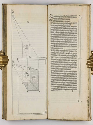 Underweysung der messung, mit dem Zirckel un richtscheyt in Linien ebnen unnd gantzen corporen. / Instrument Buch.