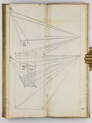 Underweysung der messung, mit dem Zirckel un richtscheyt in Linien ebnen unnd gantzen corporen. / Instrument Buch.
